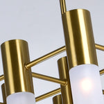 Pipes 21-Light Chandelier