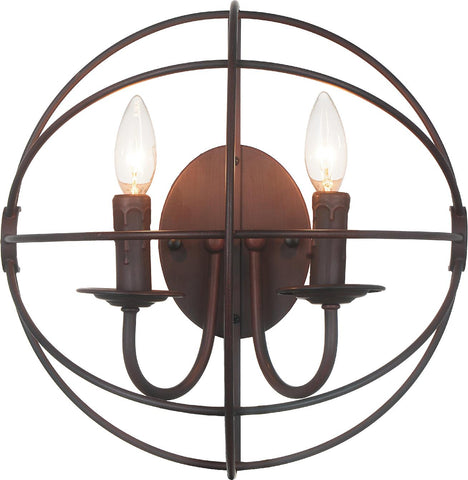 Arza 2-Light Wall Sconce