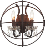 Campechia 2-Light Wall Sconce